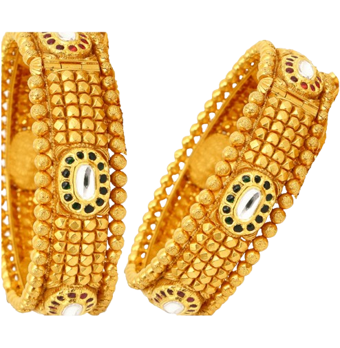 Gold Bangle Collection